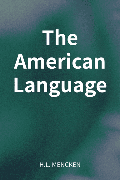 The American Language cover