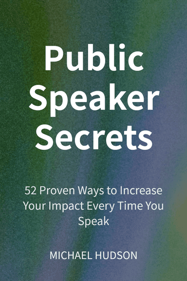 Public Speaker Secrets cover