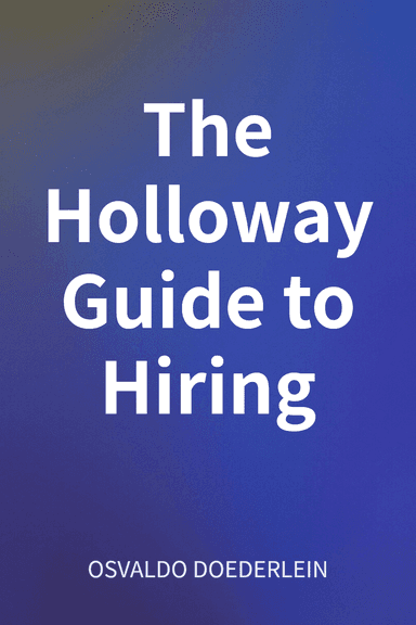 The Holloway Guide to Hiring cover