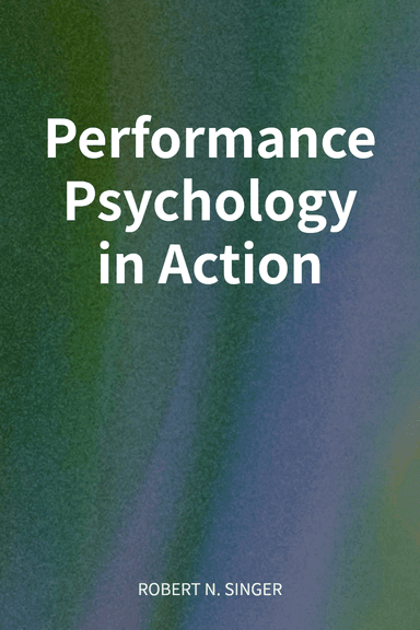 Performance Psychology in Action cover