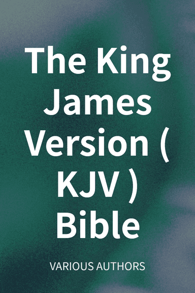 The King James Version (KJV) Bible cover