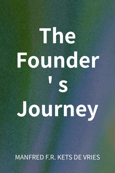 The Founder's Journey cover