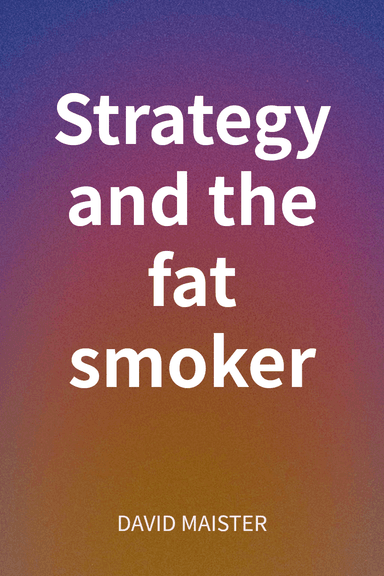 Strategy and the fat smoker cover