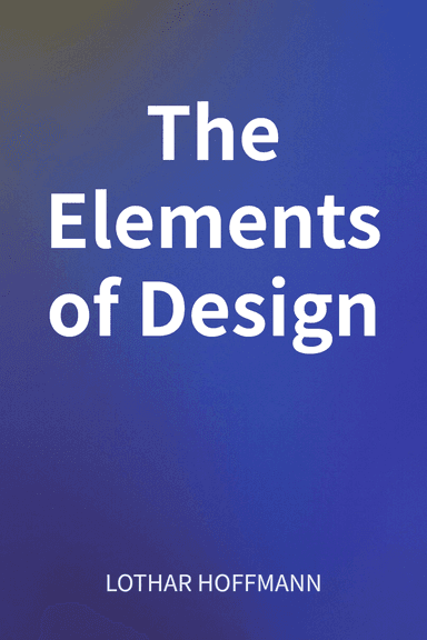 The Elements of Design cover