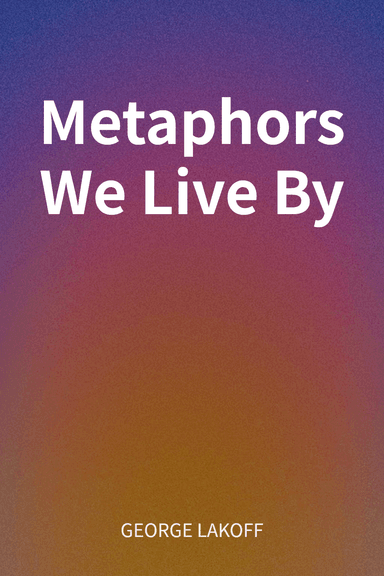 Metaphors We Live By cover