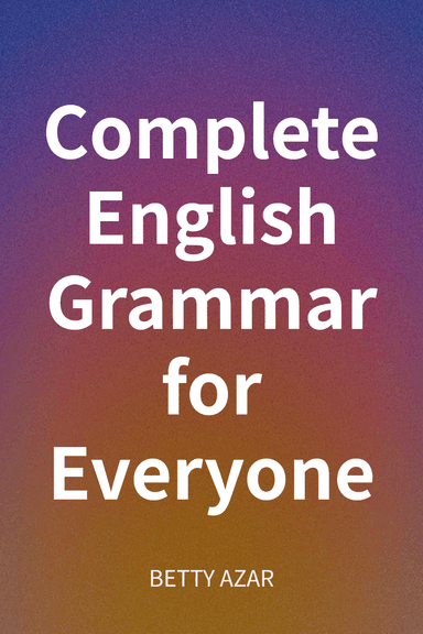 Complete English Grammar for Everyone cover