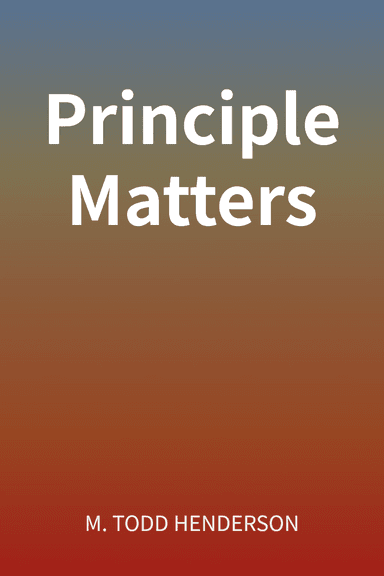 Principle Matters cover