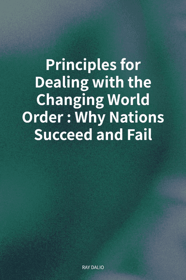 Principles for Dealing with the Changing World Order: Why Nations Succeed and Fail cover