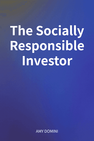 The Socially Responsible Investor cover