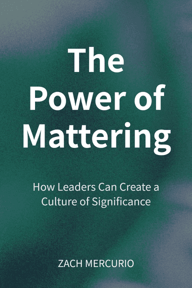 The Power of Mattering cover