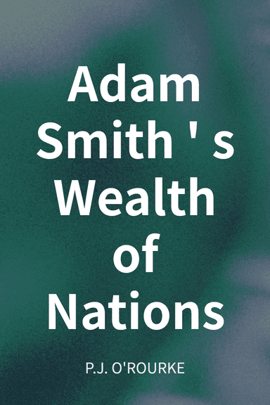 Adam Smith's Wealth of Nations cover