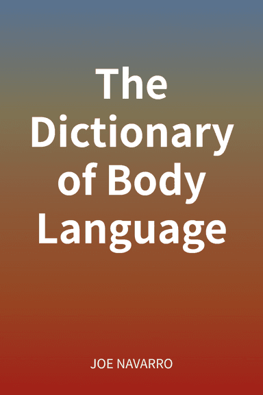 The Dictionary of Body Language cover
