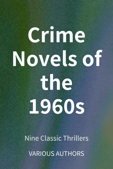 Crime Novels of the 1960s cover