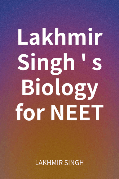 Lakhmir Singh's Biology for NEET cover