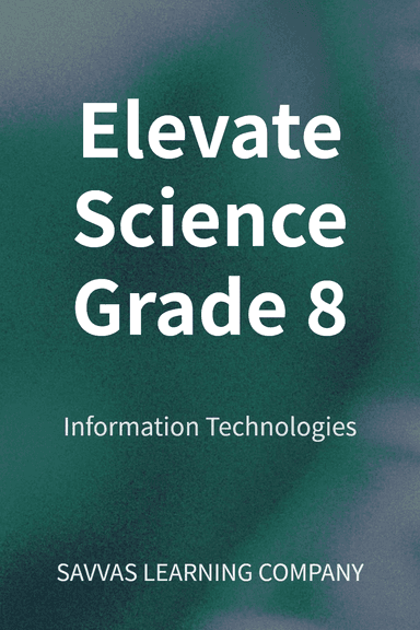 Elevate Science Grade 8 cover
