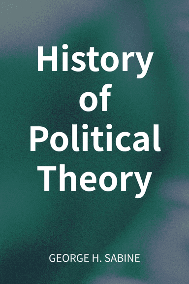 History of Political Theory cover