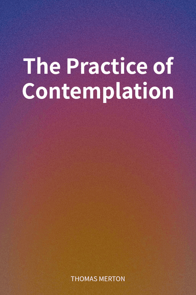 The Practice of Contemplation cover