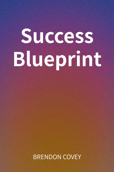 Success Blueprint cover