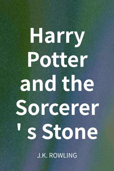 Harry Potter and the Sorcerer's Stone cover