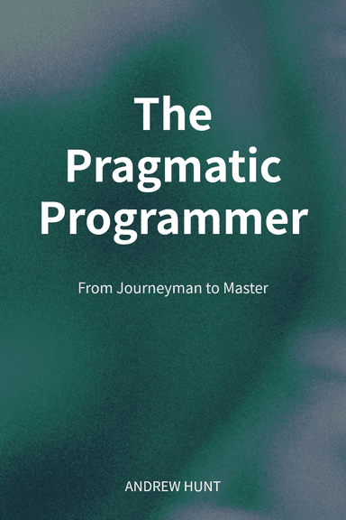 The Pragmatic Programmer cover