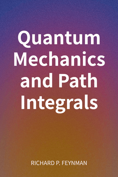 Quantum Mechanics and Path Integrals cover