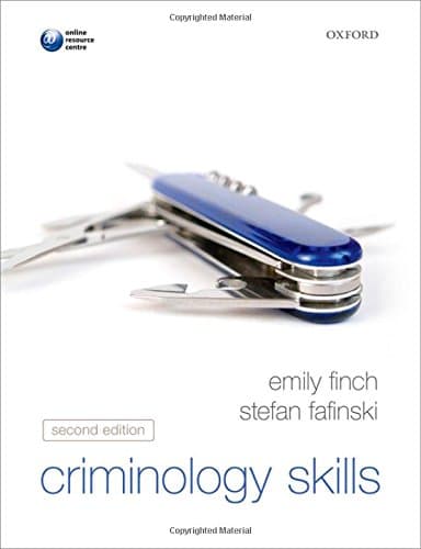 Criminology skills cover