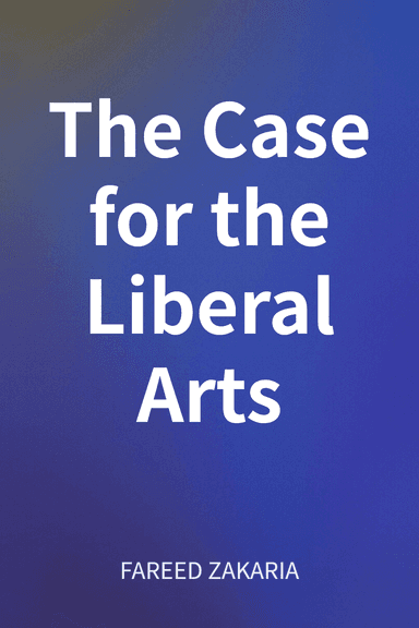 The Case for the Liberal Arts cover