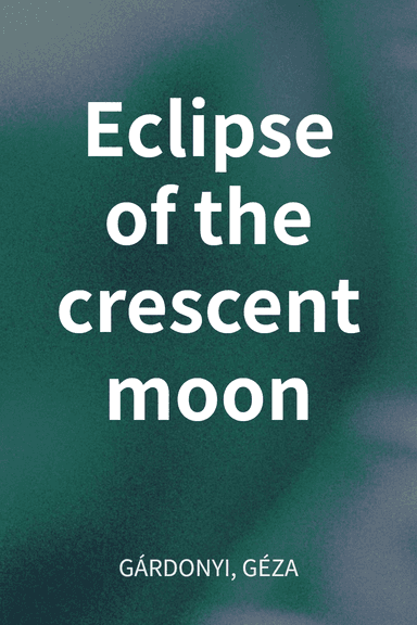 Eclipse of the crescent moon cover
