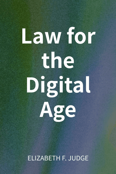 Law for the Digital Age cover