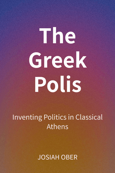 The Greek Polis cover