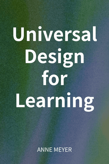 Universal Design for Learning cover