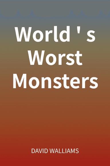 World's Worst Monsters cover