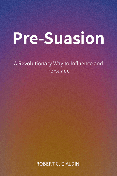 Pre-Suasion cover