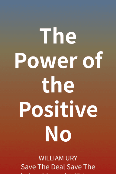 The Power of the Positive No cover
