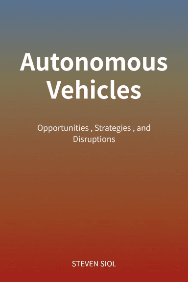 Autonomous Vehicles cover