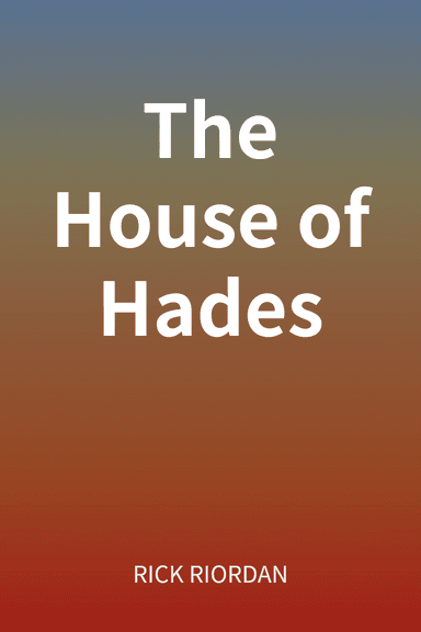 The House of Hades cover