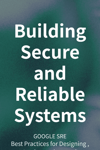 Building Secure and Reliable Systems cover