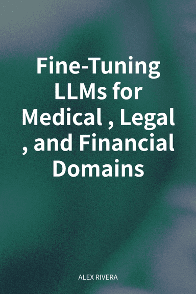 Fine-Tuning LLMs for Medical, Legal, and Financial Domains cover