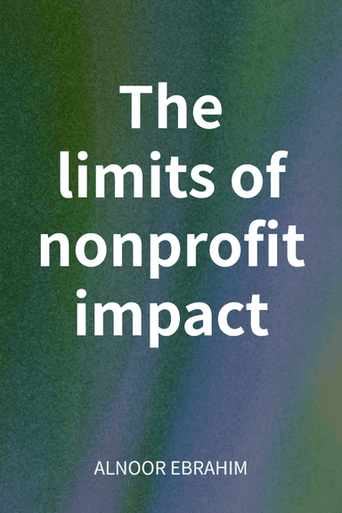 The limits of nonprofit impact cover
