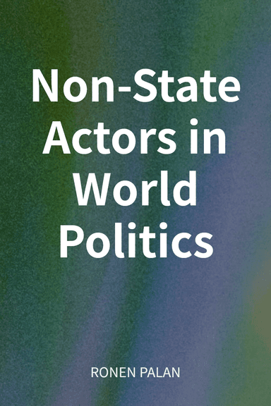 Non-State Actors in World Politics cover
