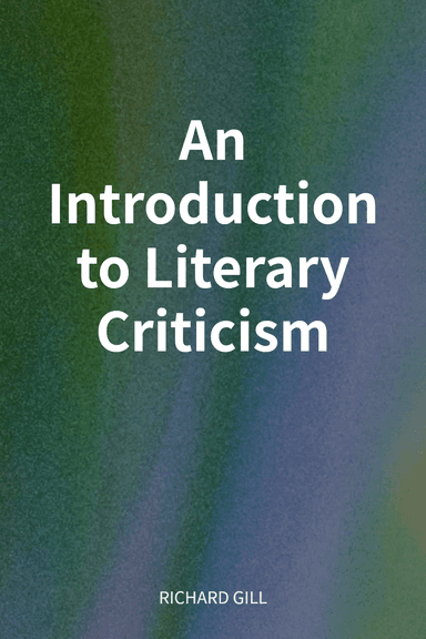 An Introduction to Literary Criticism cover
