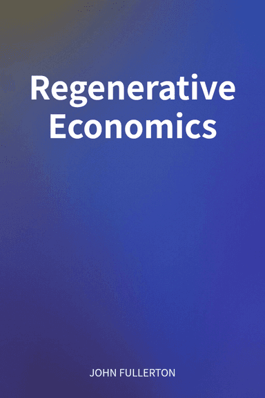 Regenerative Economics cover