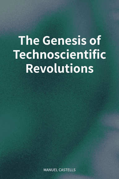 The Genesis of Technoscientific Revolutions cover