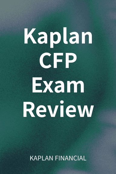 Kaplan CFP Exam Review cover