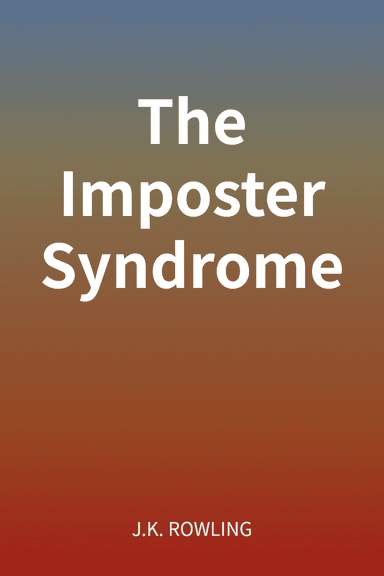The Imposter Syndrome cover