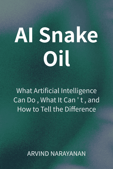 AI Snake Oil cover