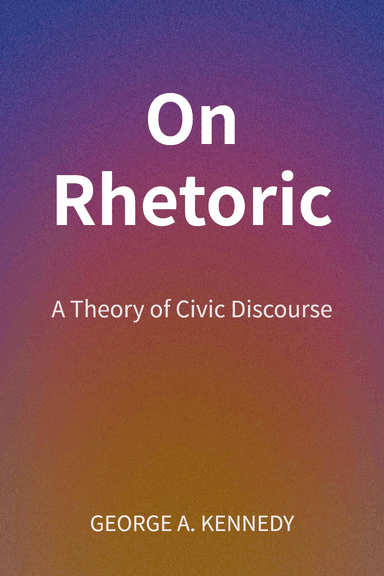 On Rhetoric cover