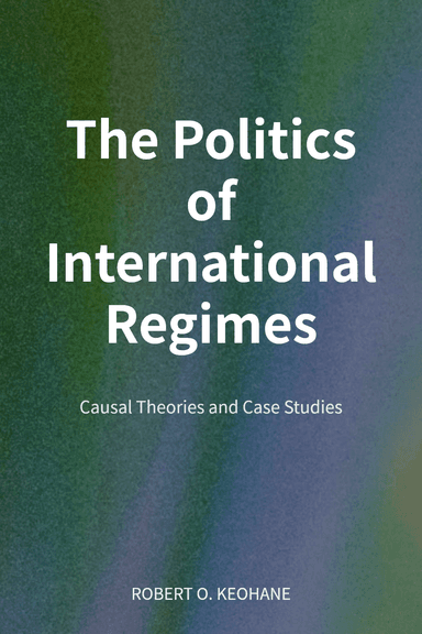 The Politics of International Regimes cover