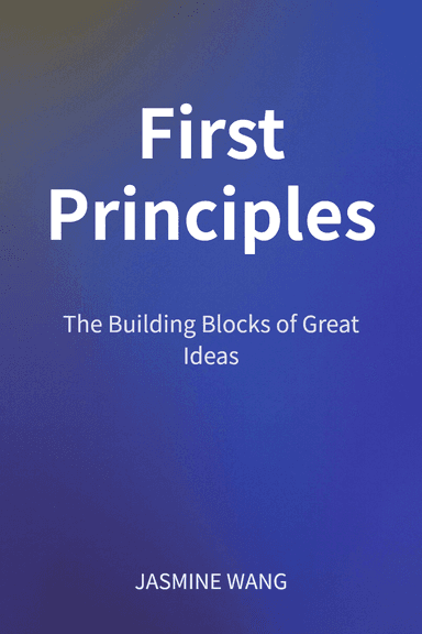 First Principles cover