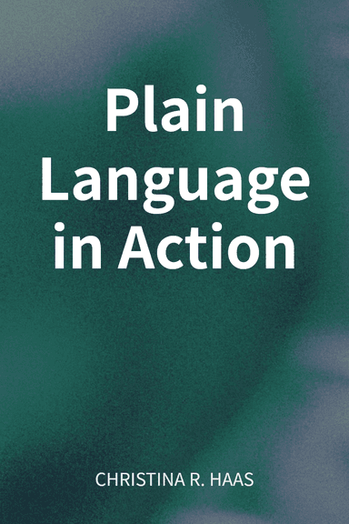 Plain Language in Action cover